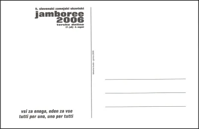 5. SLOVENSKI ZAMEJSKI  SKAVTSKI JAMBOREE TERSKE DOLINE
